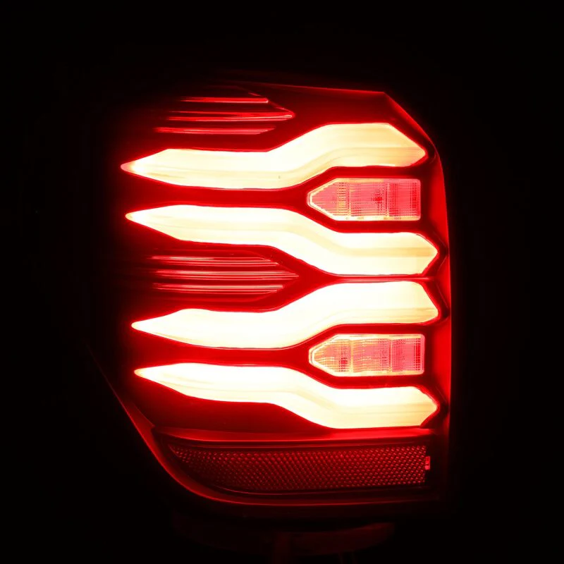 AlphaRex 10-21 Toyota 4Runner LUXX LED Taillights Blk/Red w/Activ Light/Seq Signal - Image 4