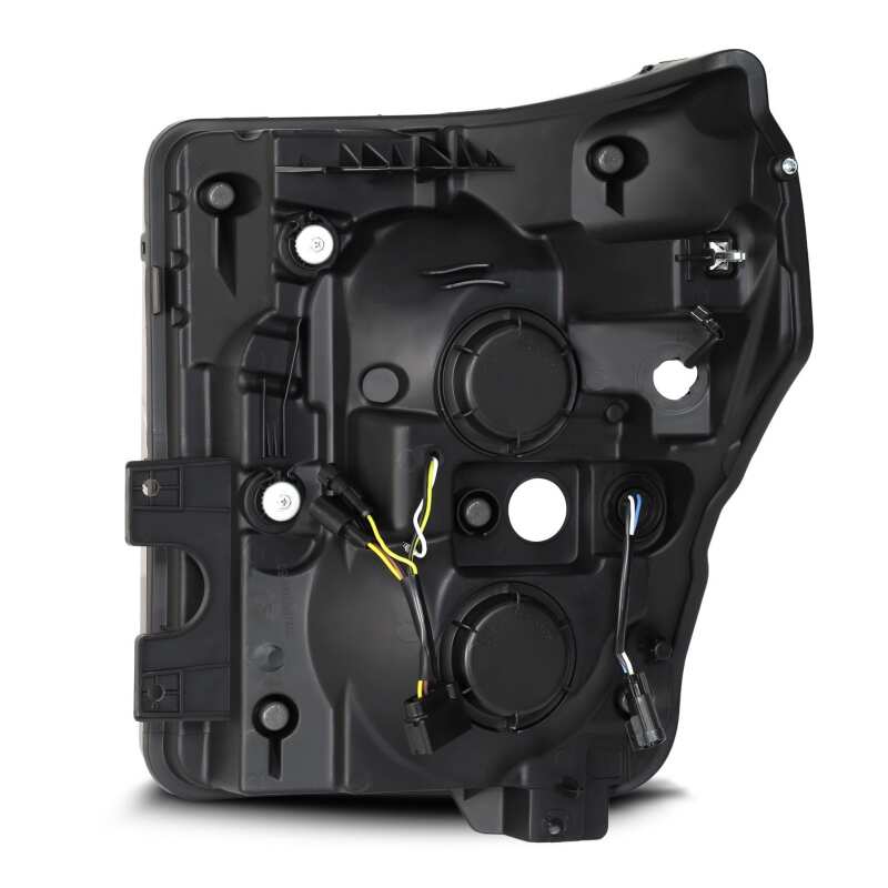 AlphaRex 11-16 Ford F-350 SD NOVA LED Proj Headlights Plank Style Alpha Blk w/Activ Light/Seq Signal - Image 4