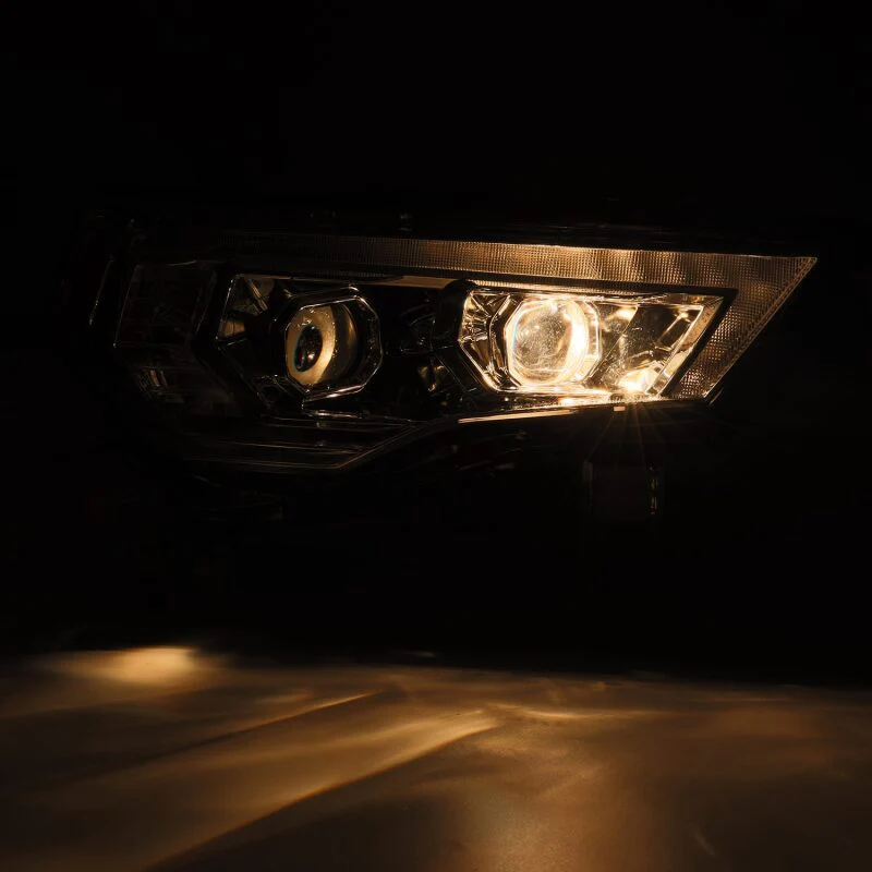 AlphaRex 14-20 Toyota 4Runner PRO-Series LED Proj Headlights Alpha-Black w/Sequential Signal/DRL - Image 2