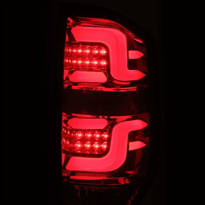 AlphaRex 14-20 Toyota Tundra PRO-Series LED Tail Lights Jet Black - Image 8