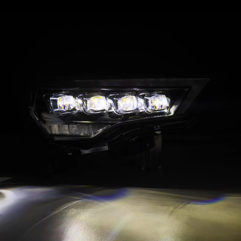AlphaRex 14-22 Toyota 4Runner (2021 Req. Conv) NOVA LED Proj HL Blk w/Actv Light & Seq. Sig + SB DRL - Image 3