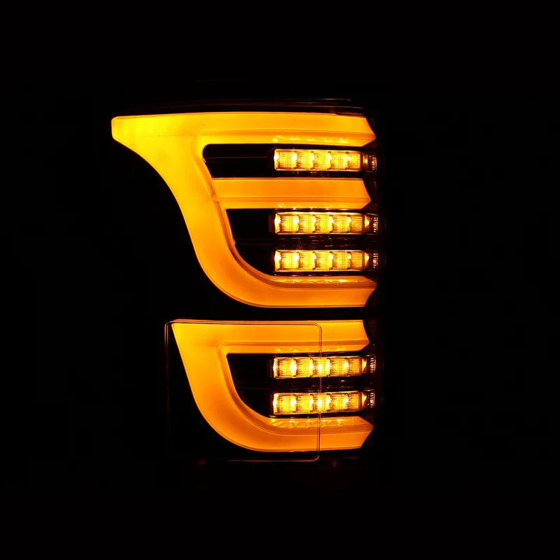 AlphaRex 15-20 Ford F150 Luxx-Series LED Tail Lights Alpha-Black - Image 6
