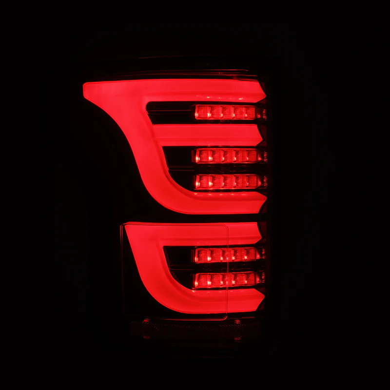 AlphaRex 15-20 Ford F150 Luxx-Series LED Tail Lights Alpha-Black - Image 8