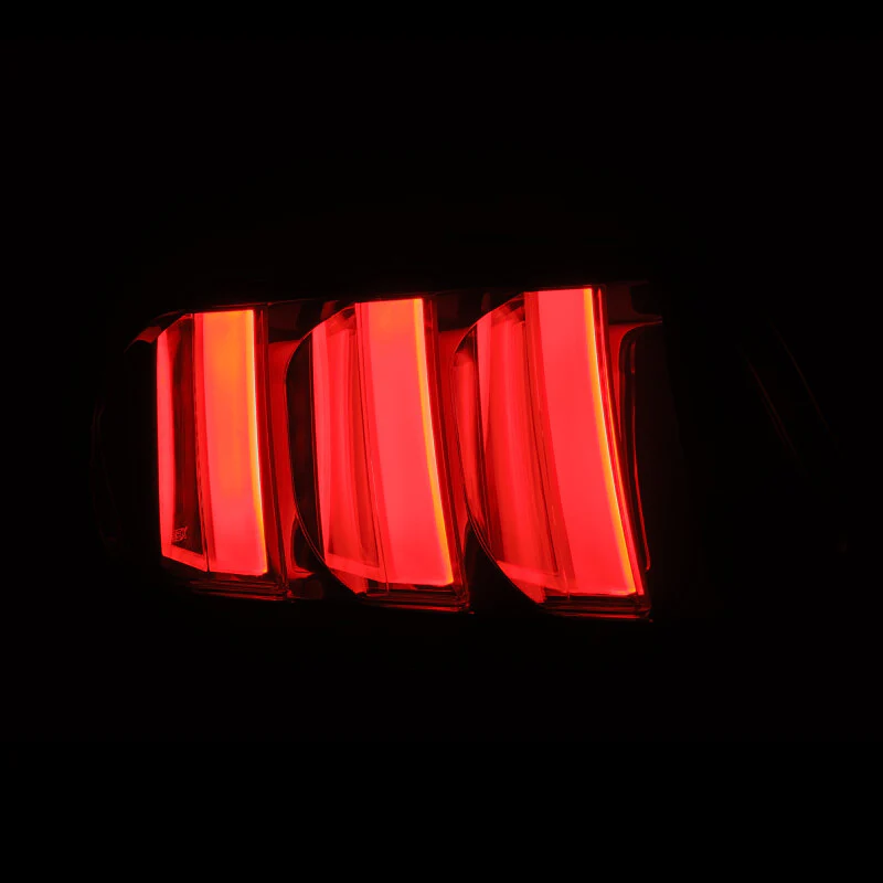 AlphaRex 15-23 Ford Mustang NOVA-Series Prismatic LED Tail Lights Alpha-Black - Image 4