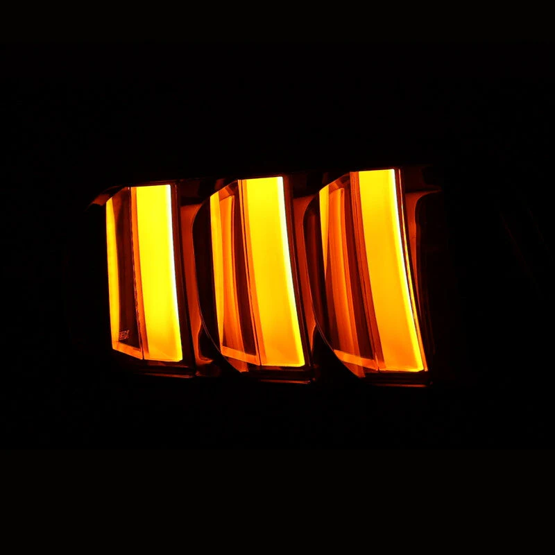 AlphaRex 15-23 Ford Mustang NOVA-Series Prismatic LED Tail Lights Alpha-Black - Image 6