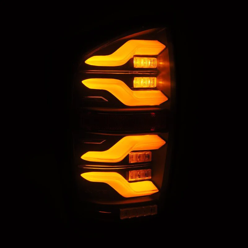 AlphaRex 16-21 Toyota Tacoma LUXX LED Taillights Blk w/Activ Light/Seq Signal - Image 6