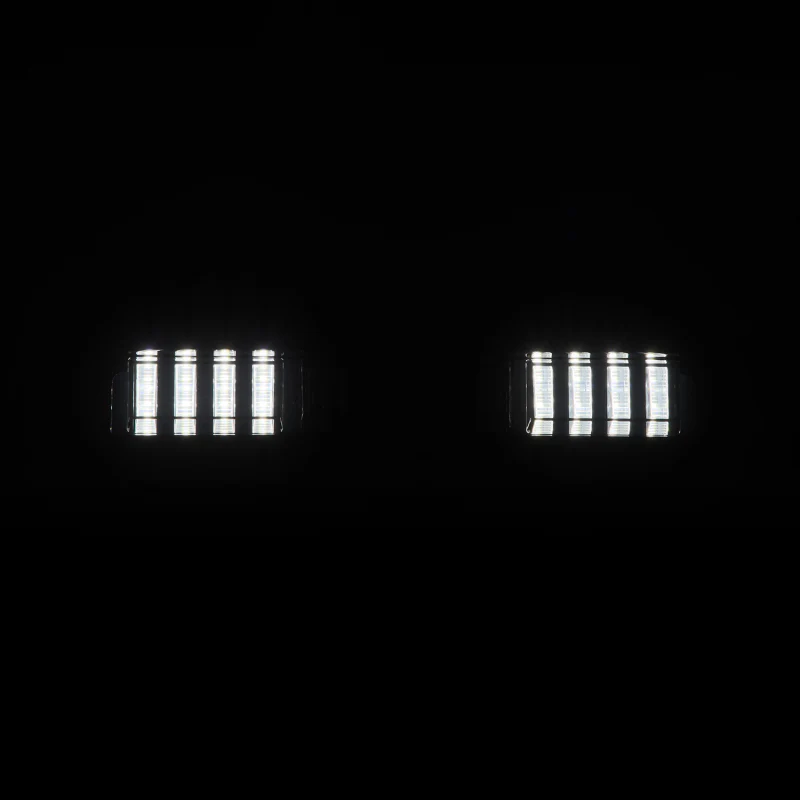 AlphaRex 16-23 Toyota Tacoma LUXX-Series LED 3rd Brake Light Black Smoke - Image 3