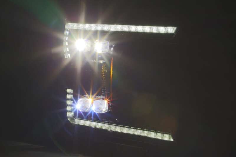 AlphaRex 18-20 Ford F-150 NOVA LED Proj Headlight Plank Style Alpha Blk w/Activ Light/Seq Signal/DRL - Image 3
