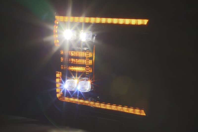 AlphaRex 18-20 Ford F-150 NOVA LED Proj Headlight Plank Style Alpha Blk w/Activ Light/Seq Signal/DRL - Image 8