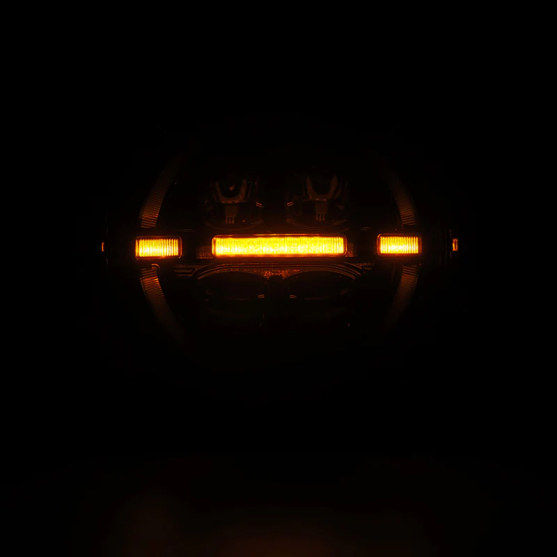 AlphaRex 18-23 Jeep Wrangler JL/Gladiator JT LED Proj Headlights Alpha-Blk w/ Activ Light/Seq Signal - Image 10