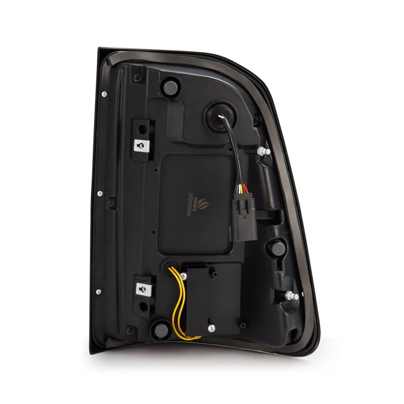 AlphaRex 19-21 Dodge Ram 1500 Luxx-Series LED Tail Lights Black/Red w/Activ Light/Seq Signal - Image 2