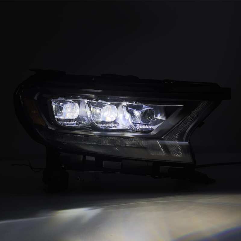 AlphaRex 19-21 Ford Ranger NOVA LED Proj Headlight Plnk Style Alpha Blk w/Activ Light/Seq Signal/DRL - Image 6