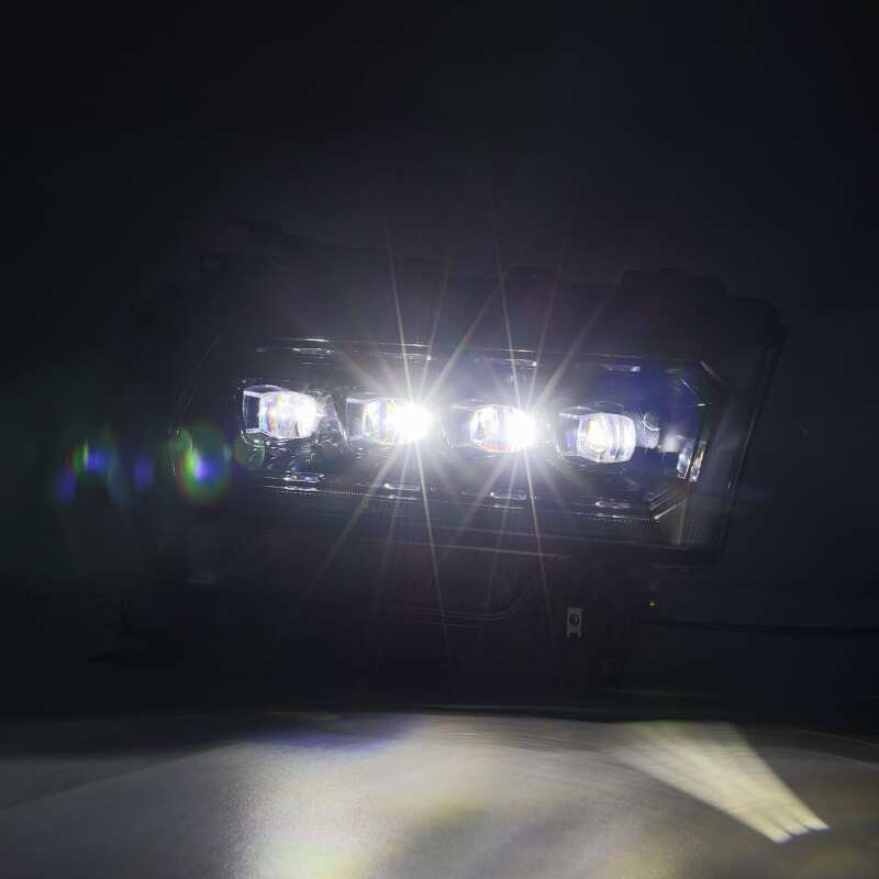 AlphaRex 19-21 Ram 2500 NOVA LED Proj Headlights Plank Style Alpha Blk w/Activ Light/Seq Signal/DRL - Image 4