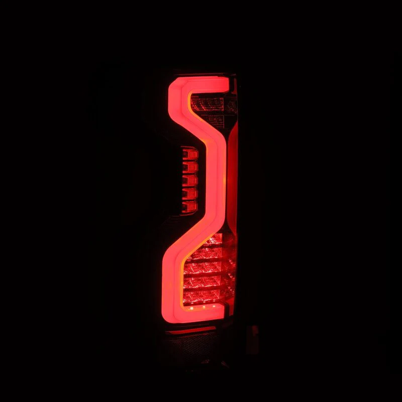 AlphaRex 19-23 Chevrolet Silverado 1500/2500HD/3500HD PRO-Series LED Tail Lights Jet Black - Image 5