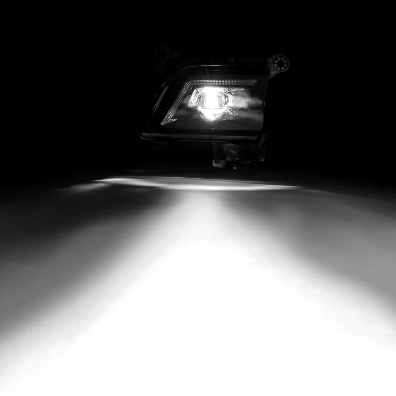 AlphaRex 19-23 Chevrolet Silverado 2500/3500HD DoubleTap Dual Color LED Projector Fog Lights - Image 14