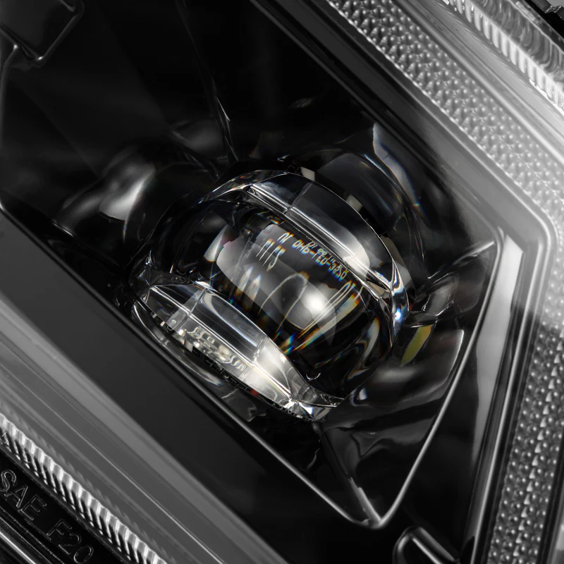AlphaRex 19-23 Chevrolet Silverado 2500/3500HD DoubleTap Dual Color LED Projector Fog Lights - Image 7