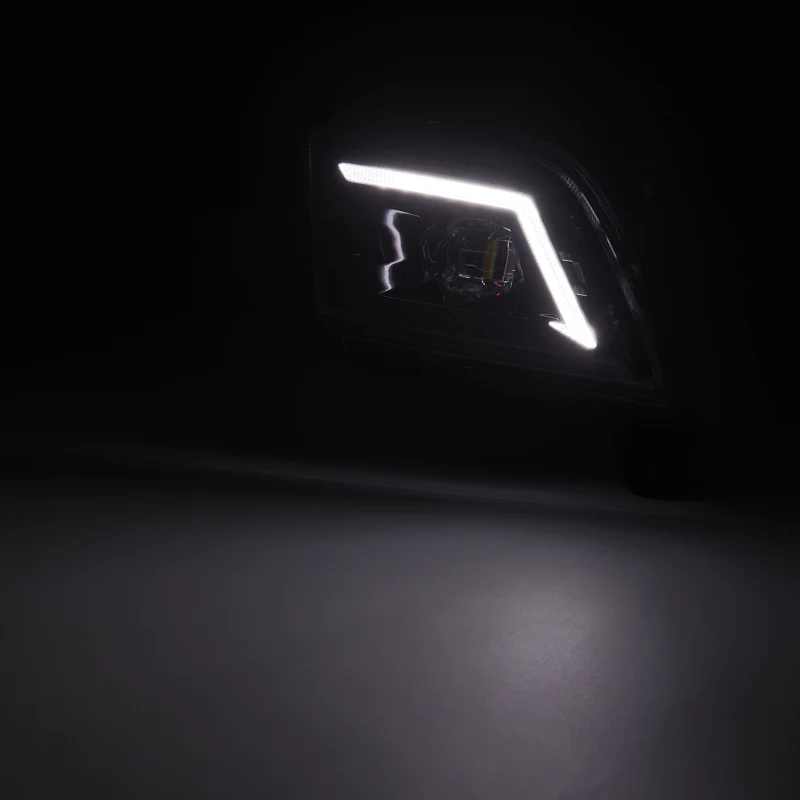 AlphaRex 19-23 Chevrolet Silverado 2500/3500HD DoubleTap Dual Color LED Projector Fog Lights - Image 9