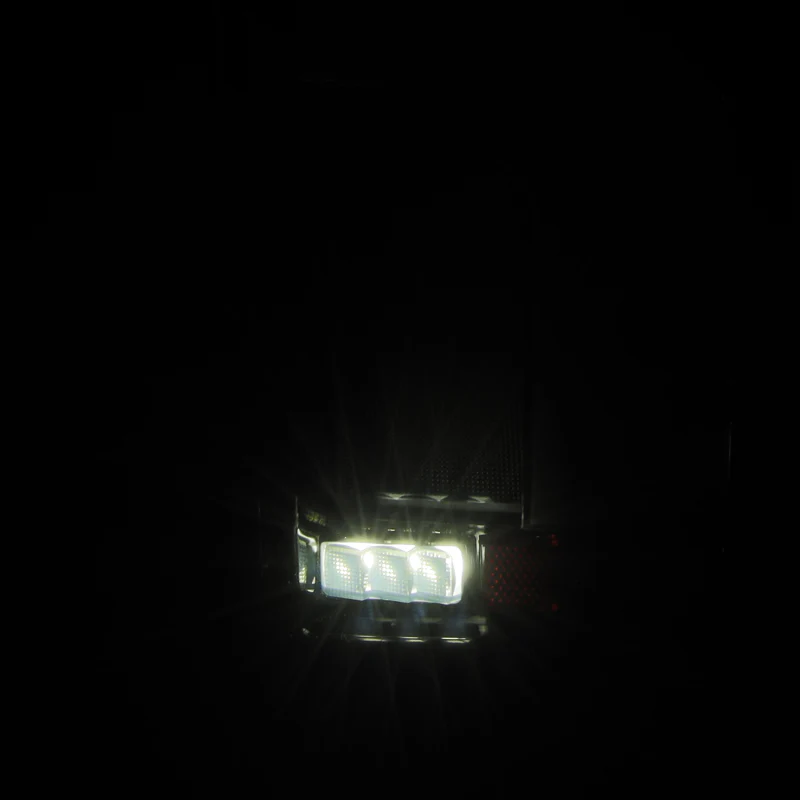 AlphaRex 19-24 Chevy Silverado 1500 / 20-24 2500HD/3500HD LUXX-Series LED Tail Lights Alpha Black - Image 4