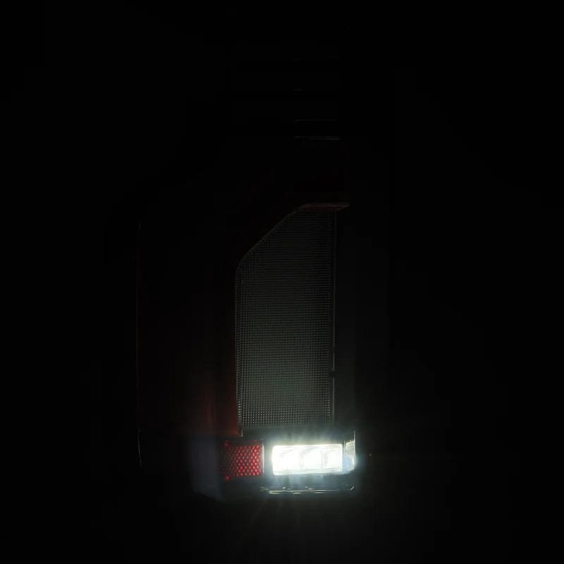 AlphaRex 19-24 Chevy Silverado 1500 / 20-24 2500HD/3500HD LUXX-Series LED Tail Lights Red - Image 6