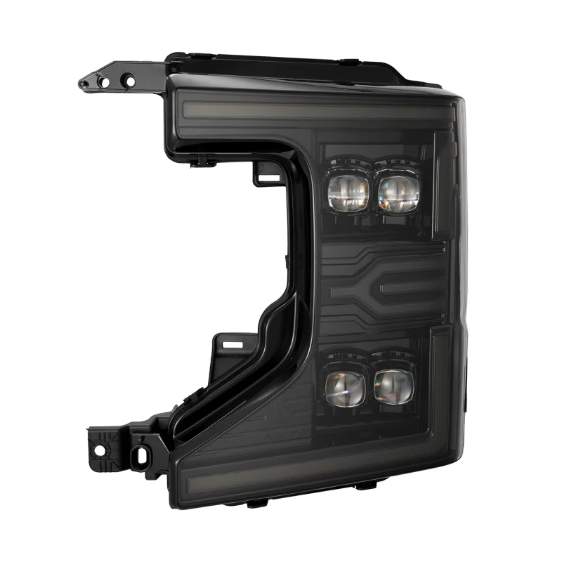 AlphaRex 20-22 Ford F-250/350/450 SD NOVA-Series LED Proj Headlights Alpha-Bk w/Acv Light SS & SBDRL - Image 2