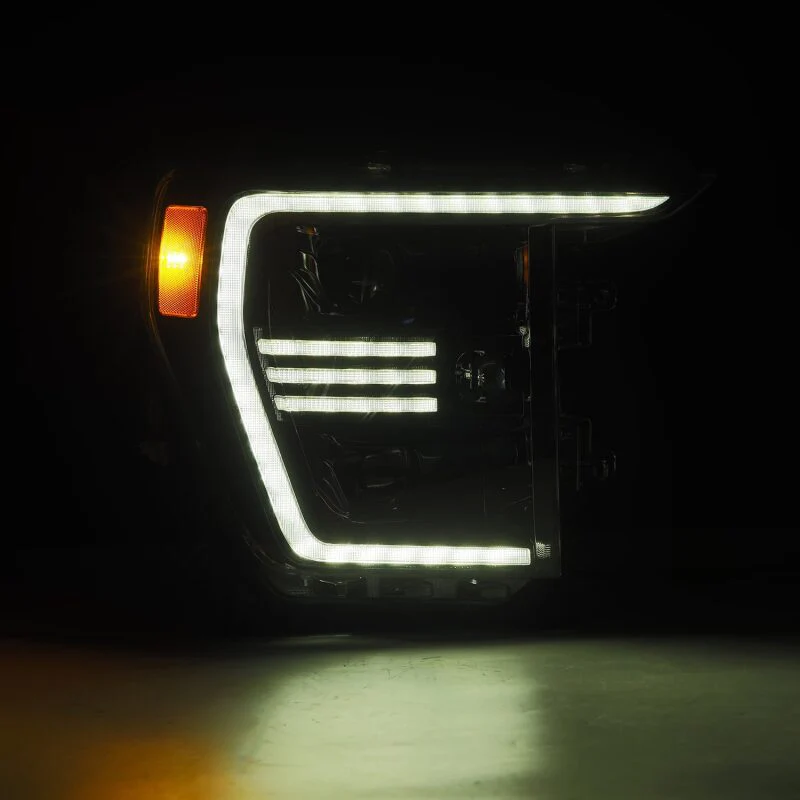 AlphaRex 21-22 Ford F150 PRO-Series Projector headlights Alpha-Black w/Activ Light/Seq Signal - Image 7