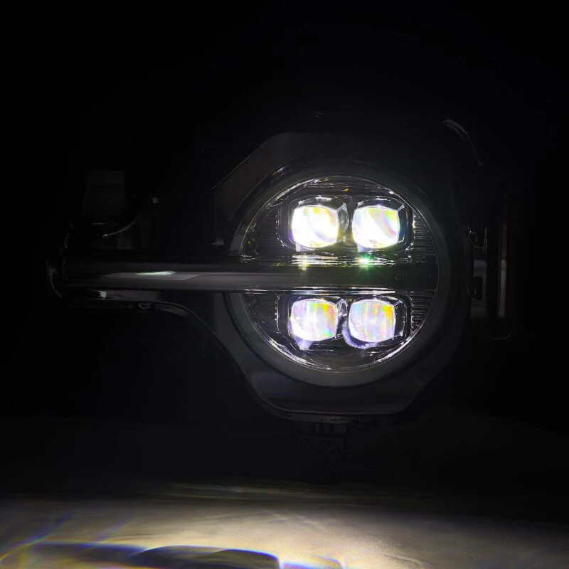 AlphaRex 21-23 Ford Bronco NOVA LED Proj Headlights Alpha-Black w/Activ Light/Seq Signal/DRL - Image 4
