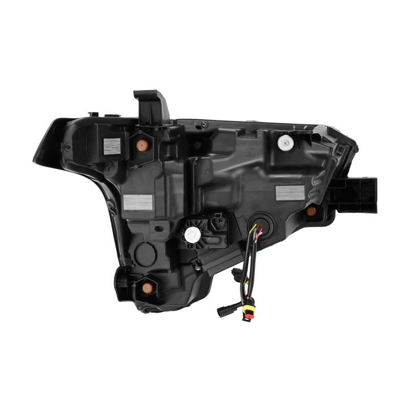 AlphaRex 22-23 Toyota Tundra NOVA-Series Headlights Alpha-Black w/Amber DRL - Req 810029 OR 810030 - Image 4