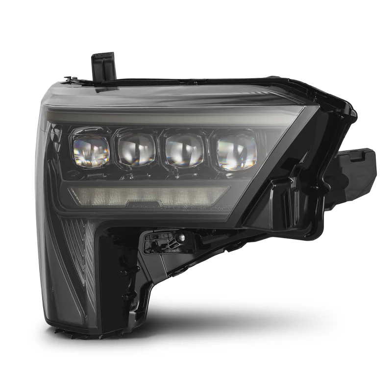 AlphaRex 22-23 Toyota Tundra NOVA-Series Headlights Alpha-Blk w/White DRL - Req 810029 OR 810030 - Image 2