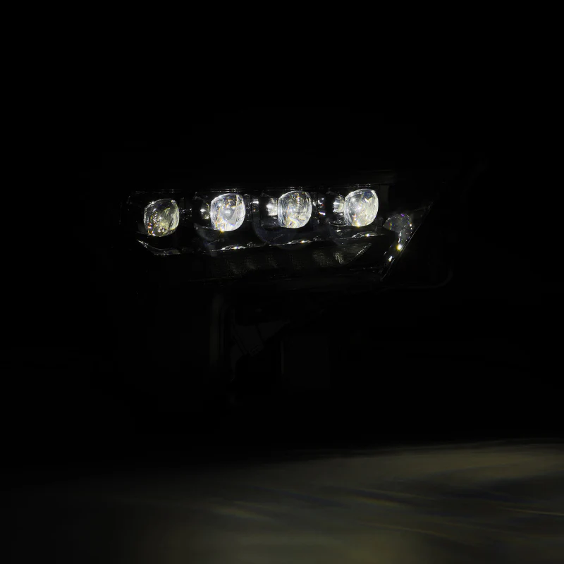 AlphaRex 22-23 Toyota Tundra NOVA-Series Headlights Alpha-Blk w/White DRL - Req 810029 OR 810030 - Image 6
