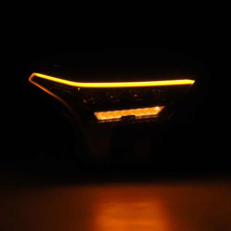 AlphaRex 22-23 Toyota Tundra NOVA-Series Headlights Alpha-Blk w/White DRL - Req 810029 OR 810030 - Image 7