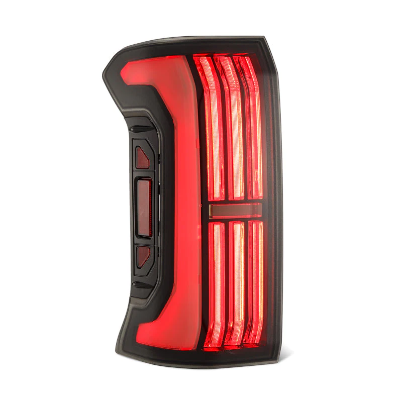 AlphaRex 24-25 Toyota Tacoma NOVA-Series LED Prismatic Tail Lights - Alpha-Black - Image 2