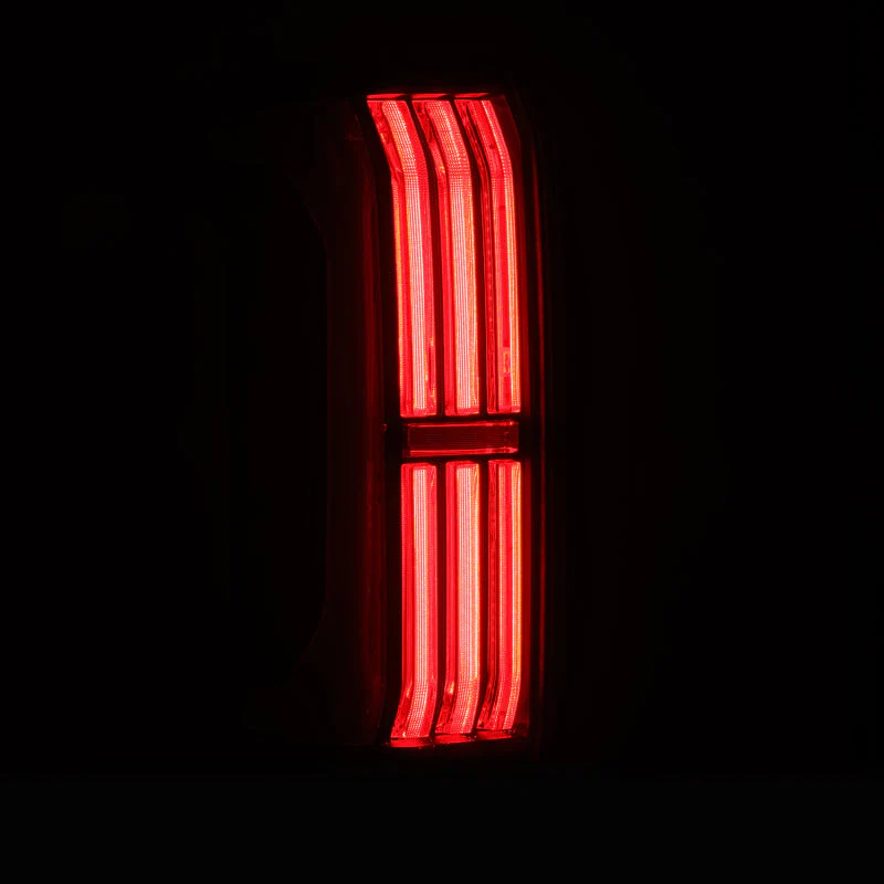 AlphaRex 24-25 Toyota Tacoma NOVA-Series LED Prismatic Tail Lights - Alpha-Black - Image 4