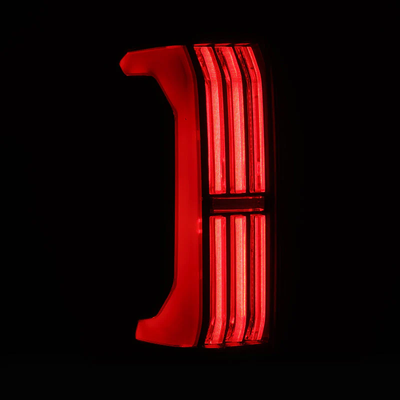 AlphaRex 24-25 Toyota Tacoma NOVA-Series LED Prismatic Tail Lights - Alpha-Black - Image 9