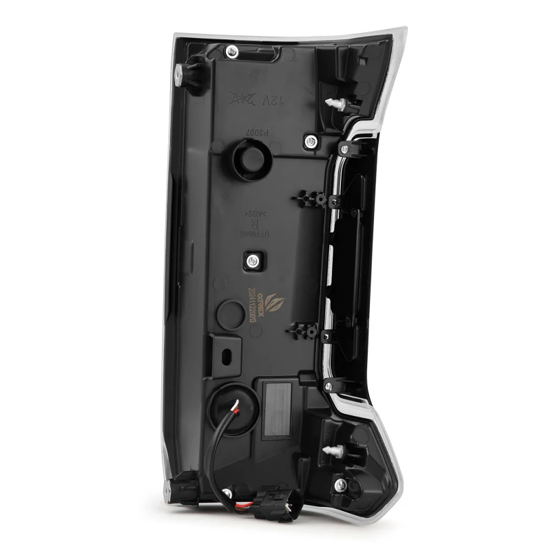 AlphaRex 24-25 Toyota Tacoma NOVA-Series LED Prismatic Tail Lights - Black - Image 6