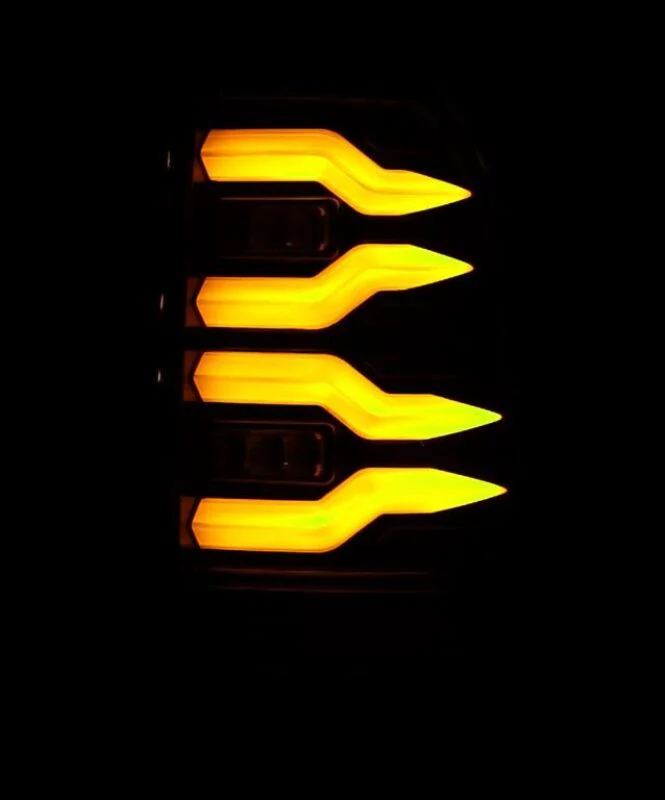 AlphaRex 97-03 Ford F150 / 99-16 Ford F250/F350/F450/F550 LUXX-Series LED Tail Lights - Alpha-Black - Image 3