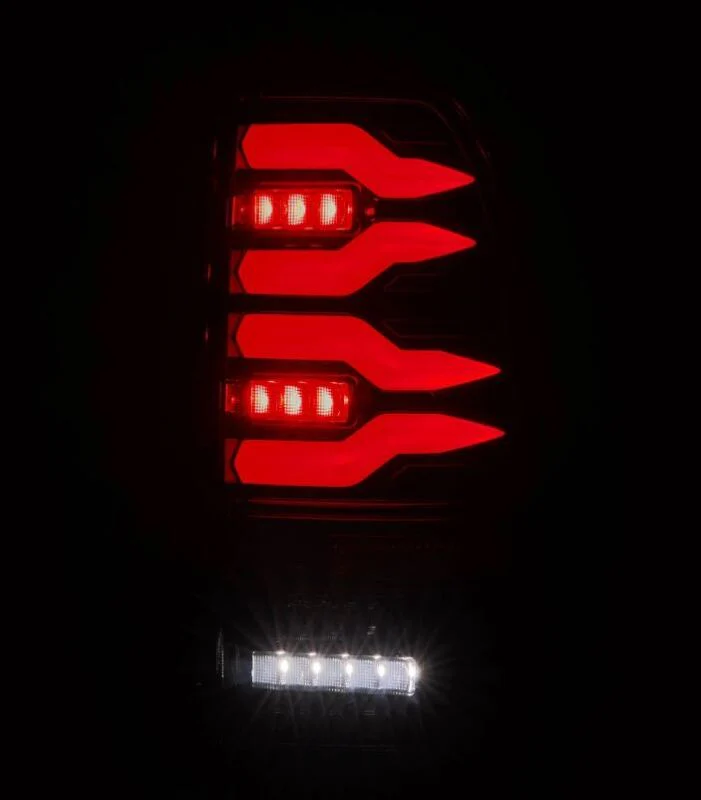 AlphaRex 97-03 Ford F150 / 99-16 Ford F250/F350/F450/F550 LUXX-Series LED Tail Lights - Alpha-Black - Image 4