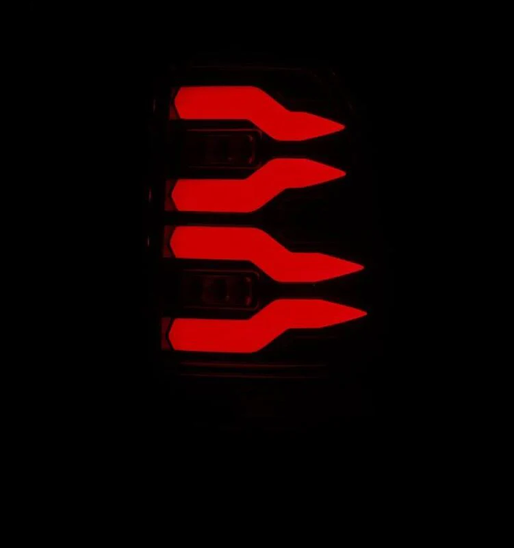 AlphaRex 97-03 Ford F150 / 99-16 Ford F250/F350/F450/F550 LUXX-Series LED Tail Lights - Alpha-Black - Image 6