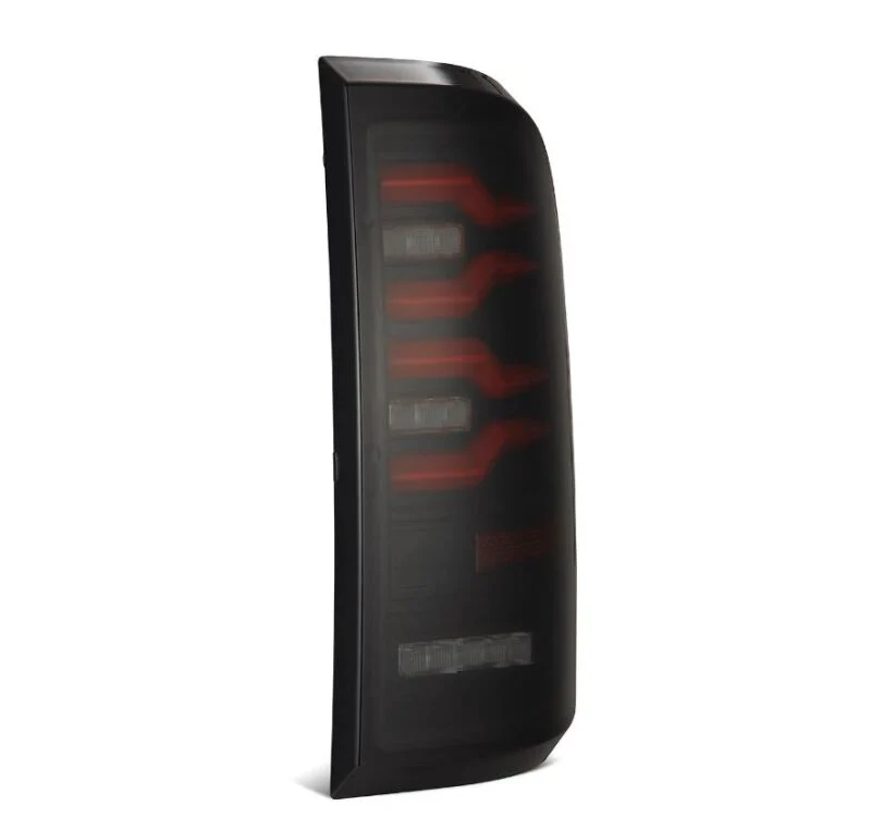 AlphaRex 97-03 Ford F150 / 99-16 Ford F250/F350/F450/F550 LUXX-Series LED Tail Lights - Black/Red - Image 6