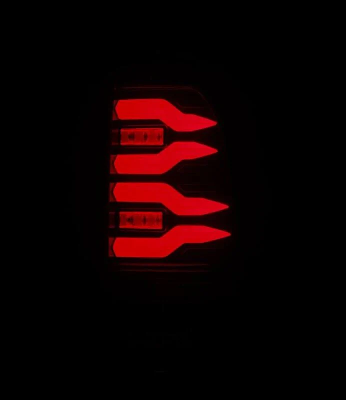 AlphaRex 97-03 Ford F150 / 99-16 Ford F250/F350/F450/F550 LUXX-Series LED Tail Lights - Black/Red - Image 8
