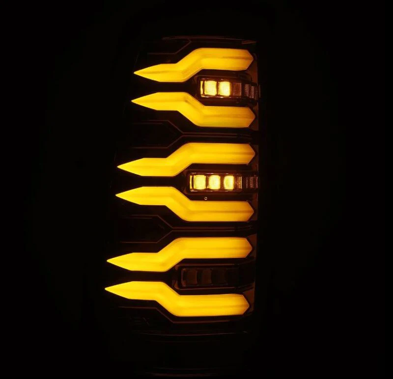 AlphaRex 99-06 Chevrolet Silverado/99-06 GMC Sierra LUXX-Series LED Tail Lights - Black - Image 5