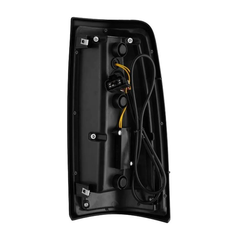 AlphaRex 99-06 Chevrolet Silverado/99-06 GMC Sierra LUXX-Series LED Tail Lights - Black/Red - Image 7