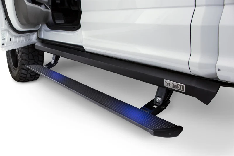 AMP Research 02-03 Ford F-250 Super Duty PowerStep XL - Black - Image 2