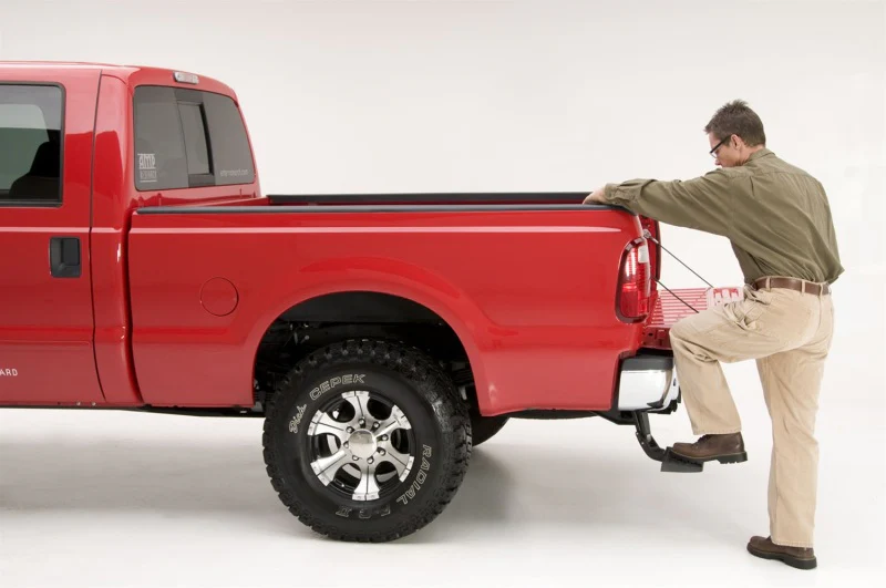 AMP Research 1999-2016 Ford F-250/350/450 BedStep - Black - Image 7