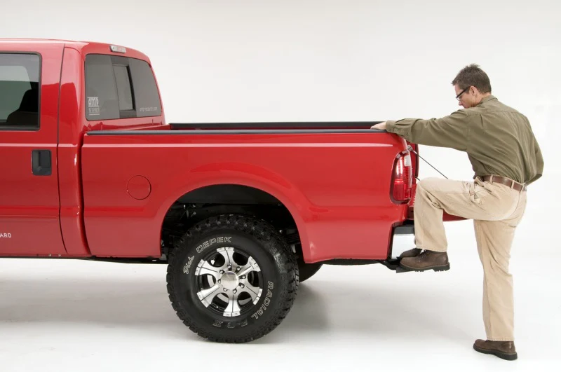AMP Research 1999-2016 Ford F-250/350/450 BedStep - Black - Image 9