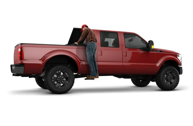 AMP Research 1999-2016 Ford F-250/350 All Beds BedStep2 - Black - Image 5