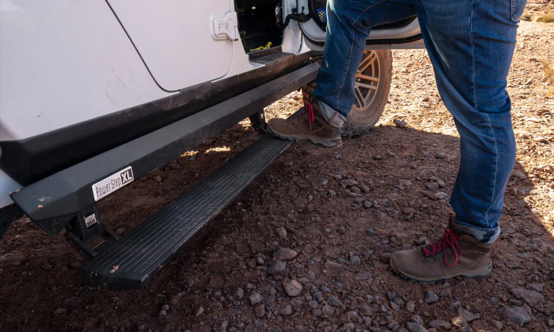 AMP Research 20-24 Jeep JT Gladiator (Launch/Overlnd/Rubicon/Sport/Sport S) PowerStep XL - Black - Image 3