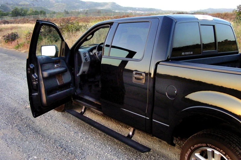 AMP Research 2004-2008 Ford F150 All Cabs PowerStep - Black - Image 3