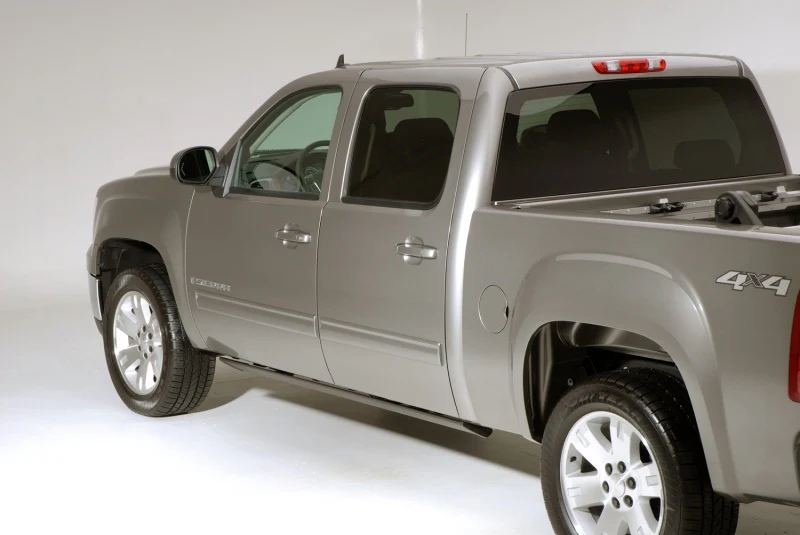 AMP Research 2007-2014 Chevy Silverado 2500/3500 Extended/Crew PowerStep - Black - Image 4