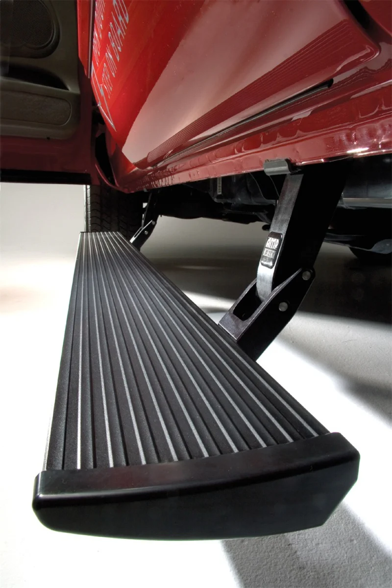 AMP Research 2014-2017 Chevrolet Silverado 1500 Extended/Crew PowerStep - Black - Image 2
