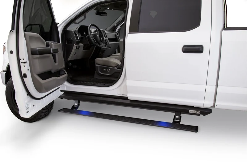 AMP Research 2015-2018 Ford F-150 SuperCrew PowerStep XL - Black - Image 8